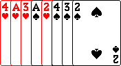 Solution to the 8 card problem.